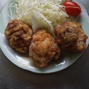 塩麹でふっくら！鶏胸肉のから揚げ